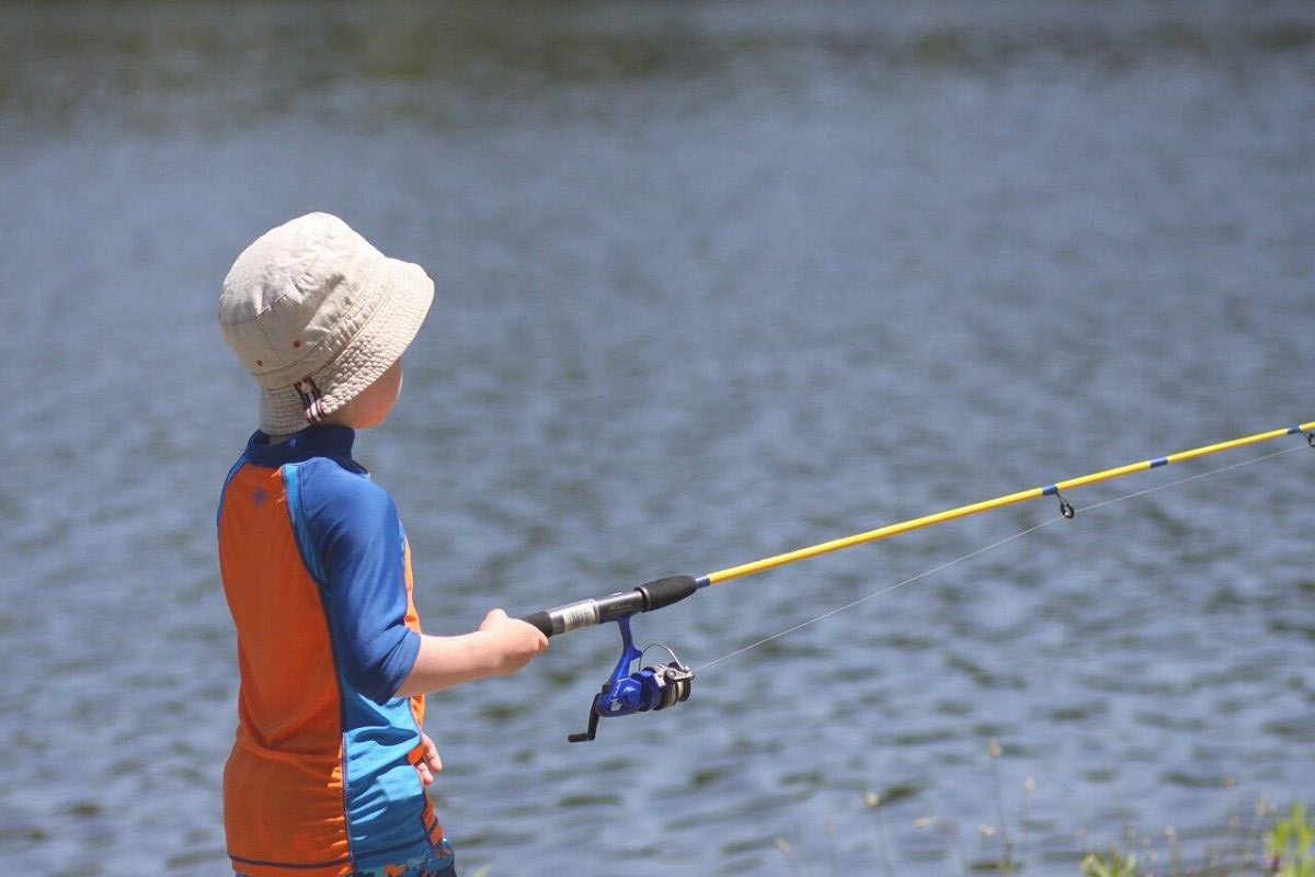 fiska med barn fritid