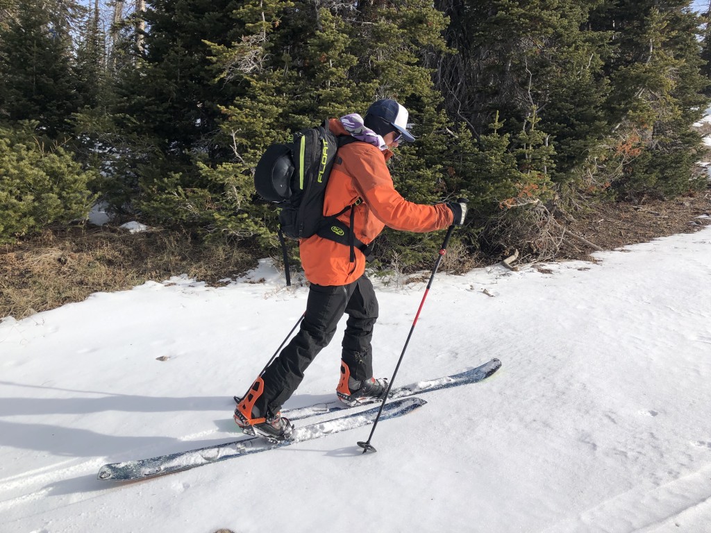 turstavar för skidor topptur